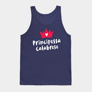 Calabria Roots Principessa Calabrese Calabrian Princess Tank Top